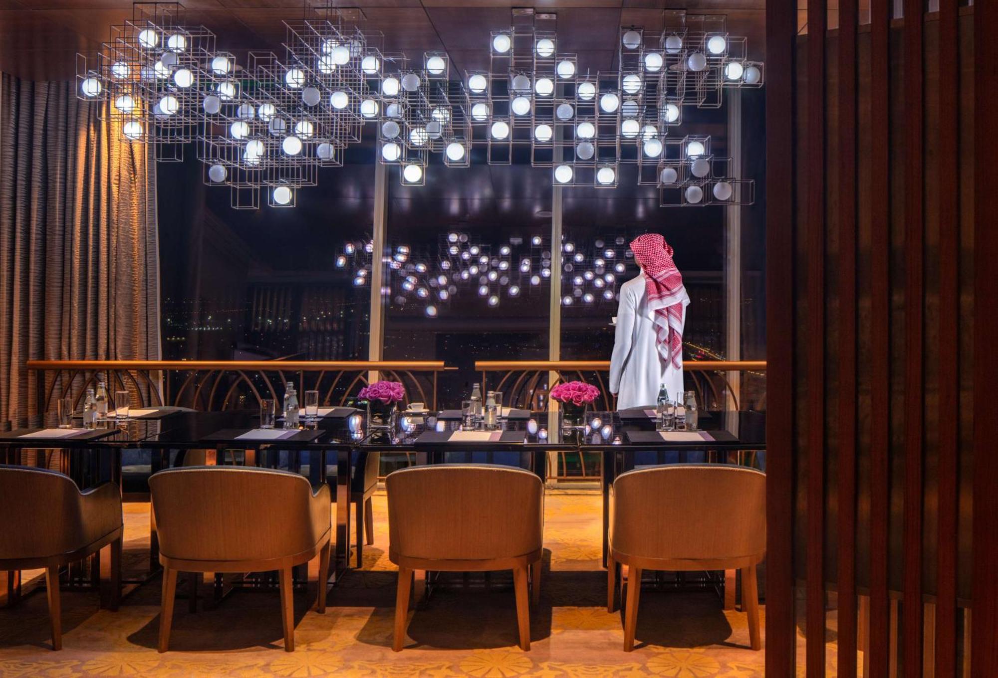 Hyatt Regency Riyadh Olaya Eksteriør bilde The restaurant