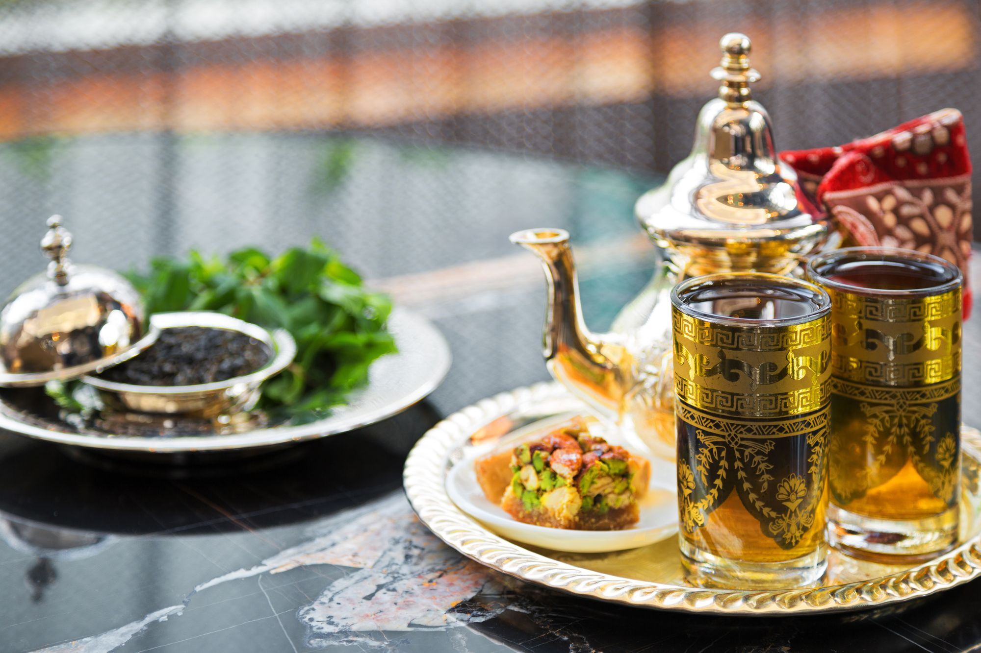 Hyatt Regency Riyadh Olaya Eksteriør bilde Moroccan cuisine